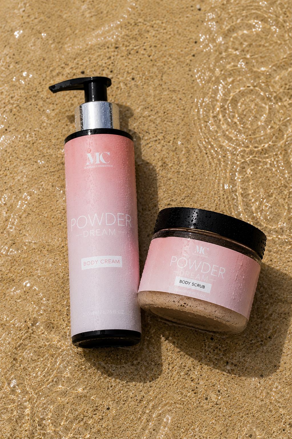 Powder dream cream & scrub