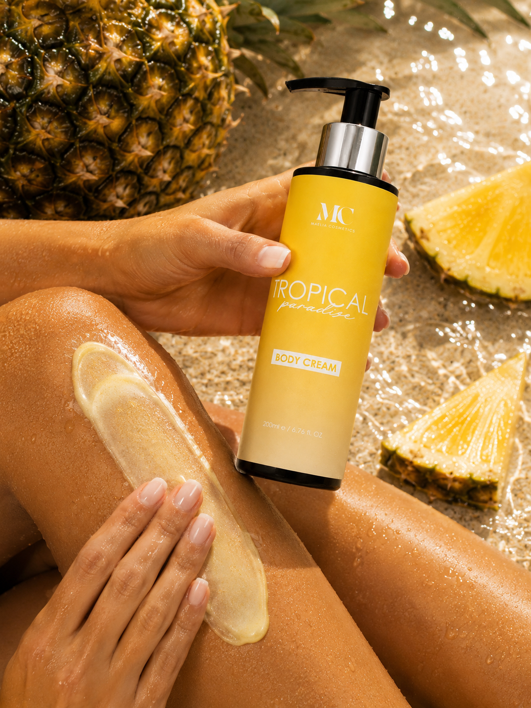 Tropical paradise cream & scrub