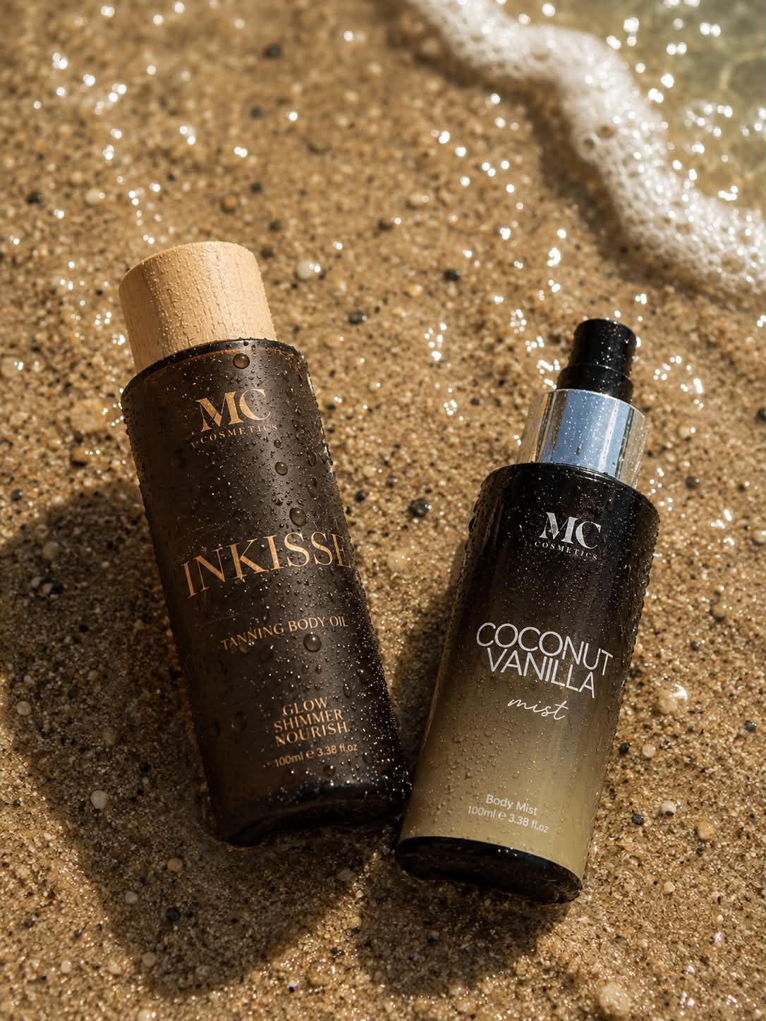Sun-kissed Tanning oil & Vanilla-Coco body-hair mist