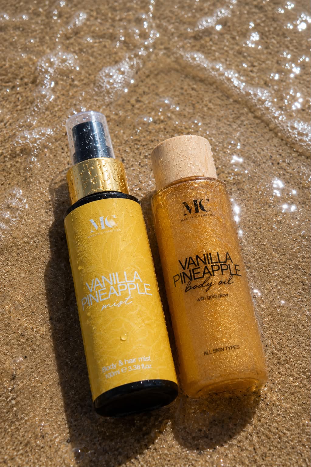 Vanilla pineapple body oil & mist