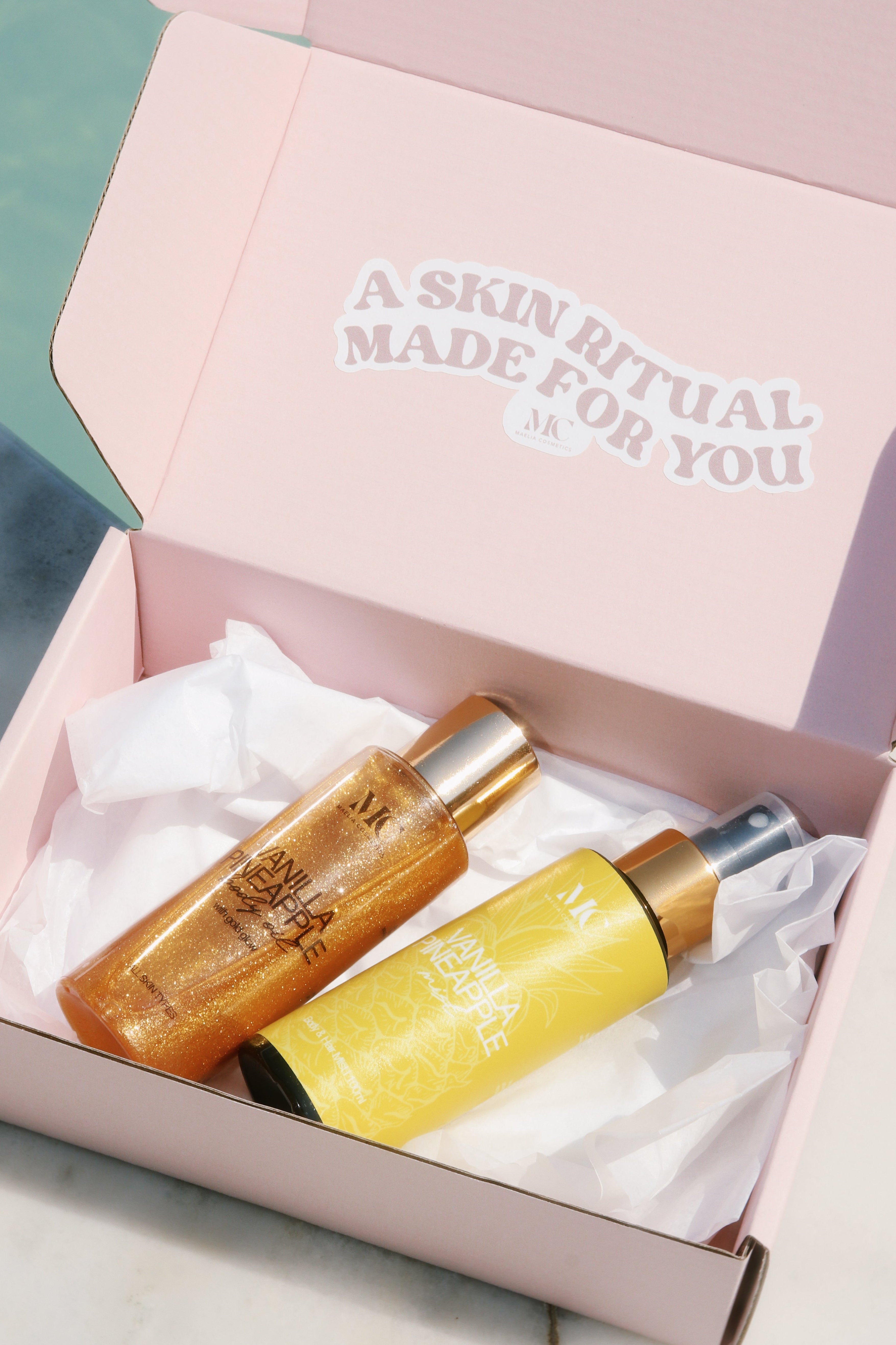 Vanilla pineapple body oil & mist