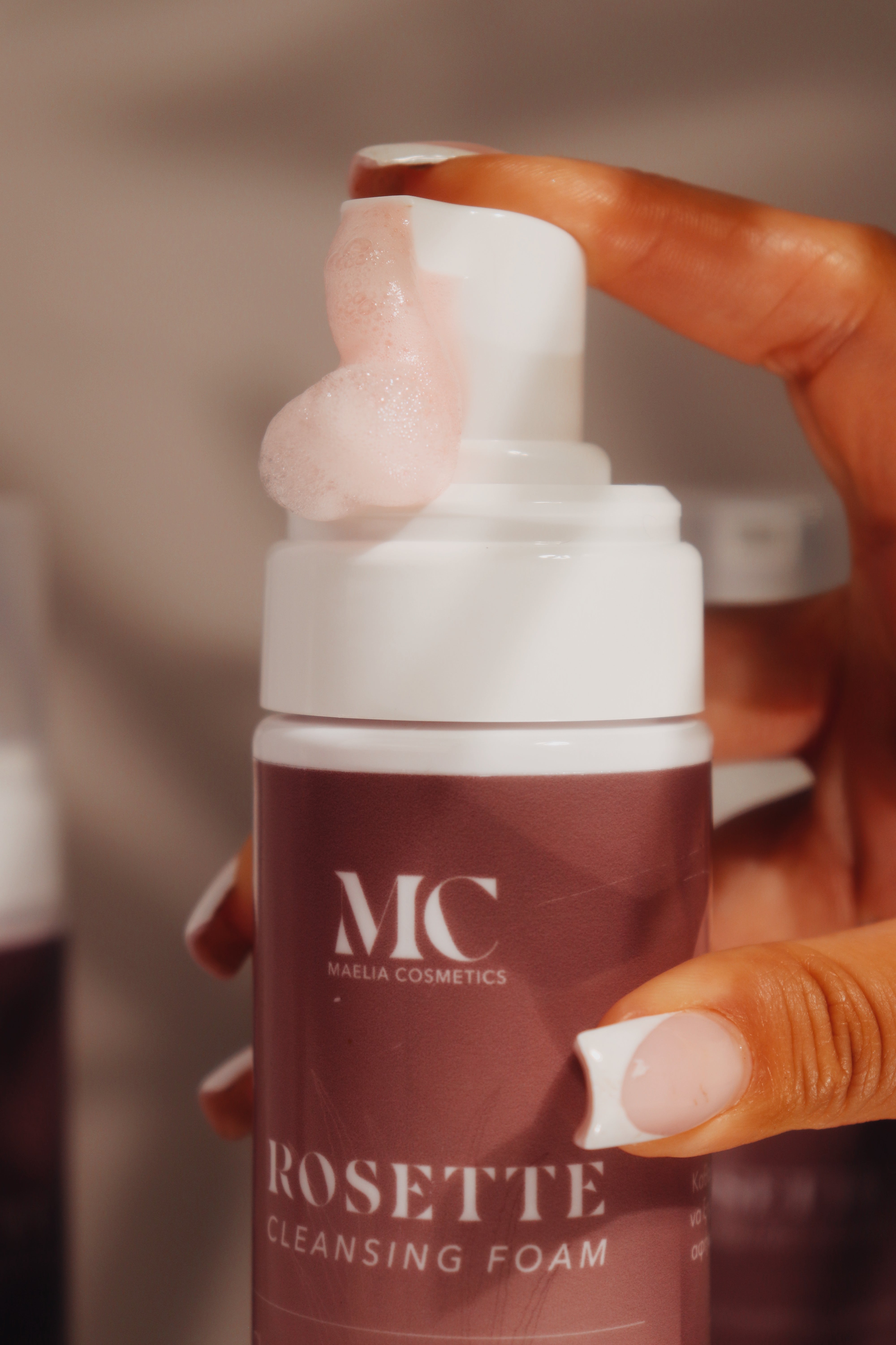 Rosette cleansing foam 150ml & Pinky bubble balm 5ml