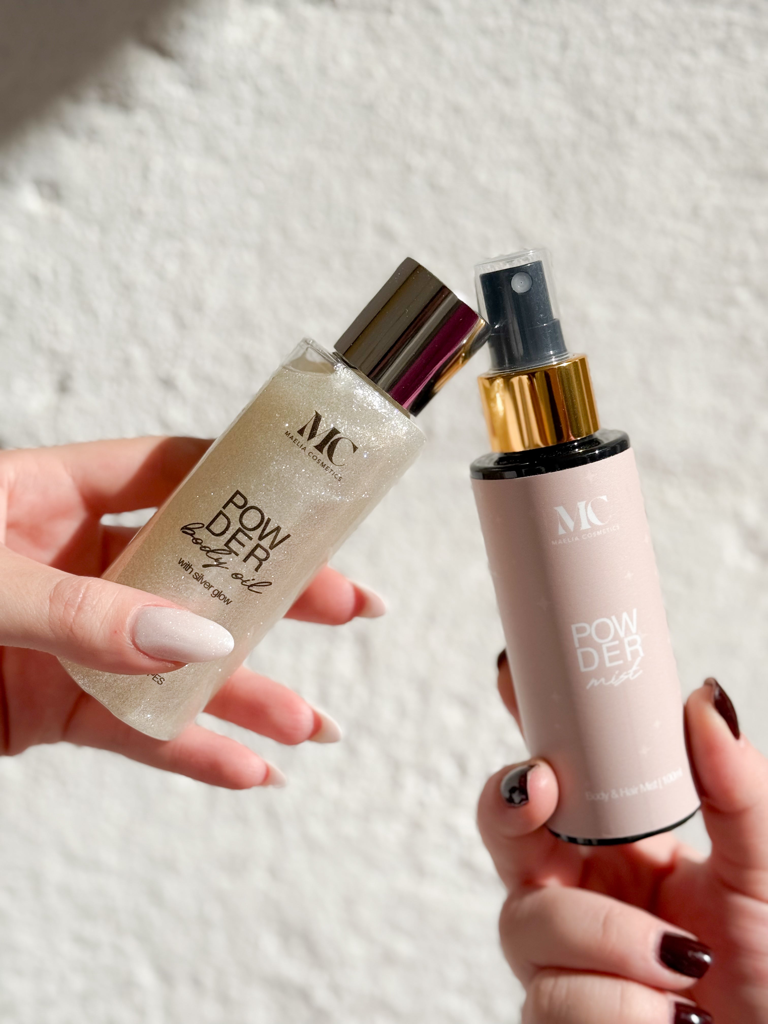Powder body oil & mist