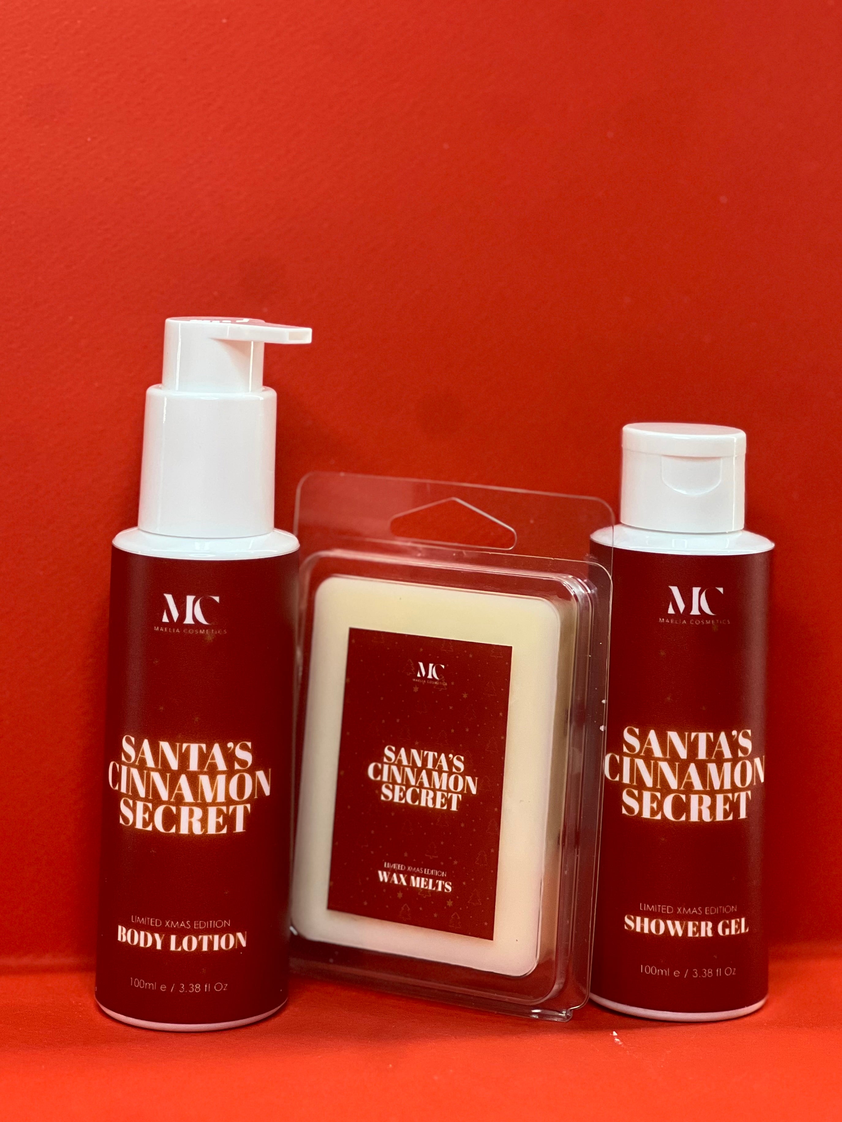 Santa's cinnamon secret box-Limited Edition with Wax Melt