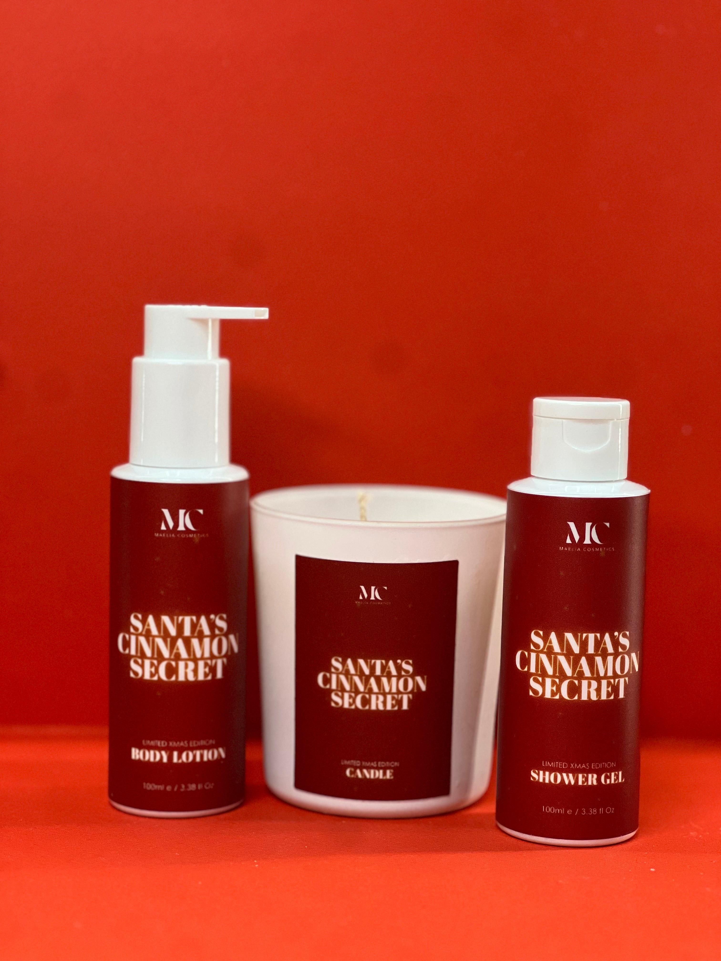 Santa's cinnamon secret box-Limited Edition with Candle